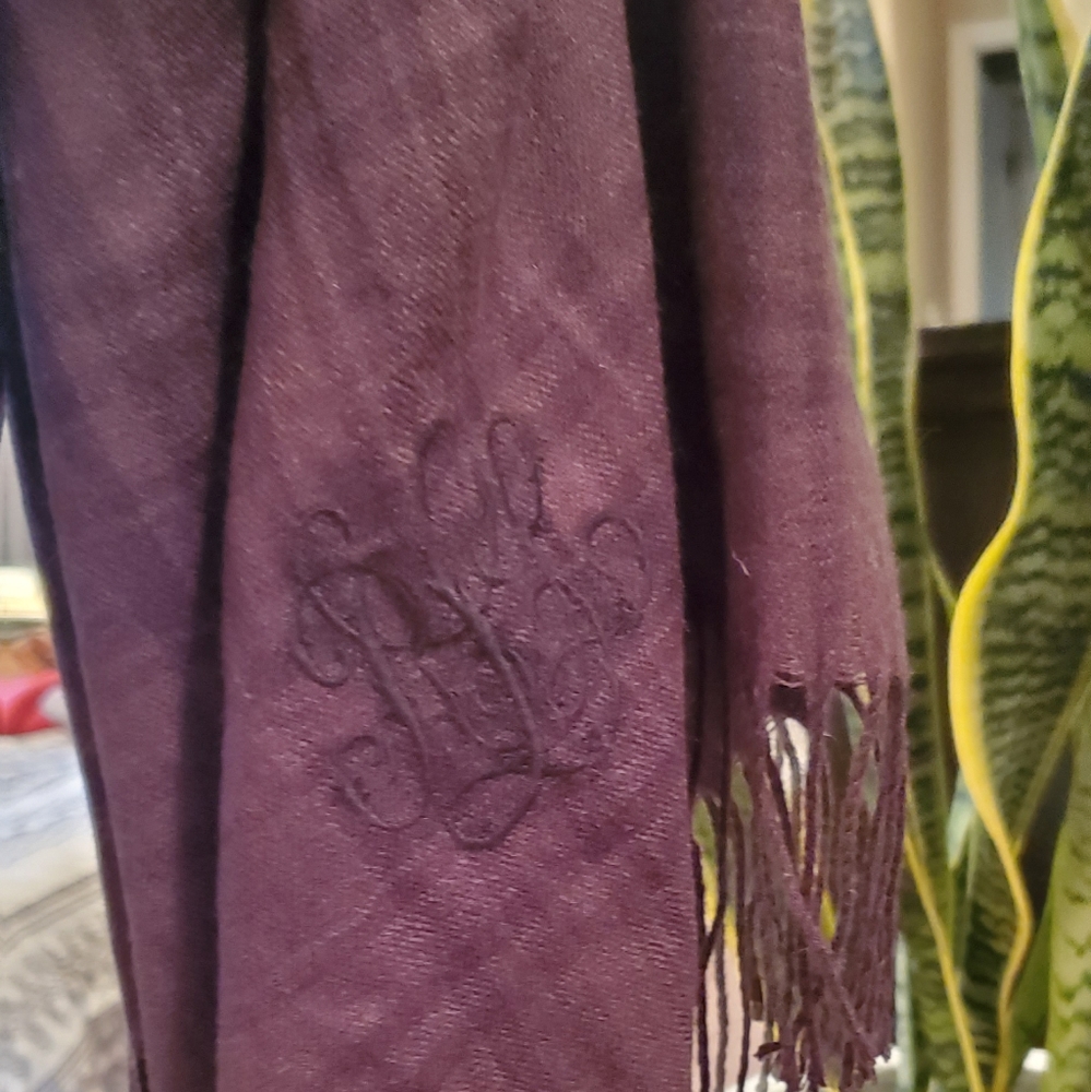 Ralph Lauren Carlotta Plaid Wrap Scarf